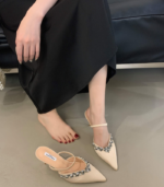 Summer Pumps Elegant Heel Shoes - Image 3