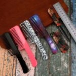 2-in-1 Folding Safety Hair Comb