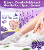 Exfoliating Foot Peel Mask – Lavender & Vitamin C - Image 2
