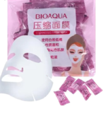 Compressed Facial Mask Natural Cotton 10pcs - Image 3