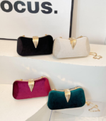 Velvet Luxury Party Clutch Hand Bags